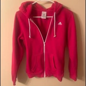 Adidas zip up hoodie